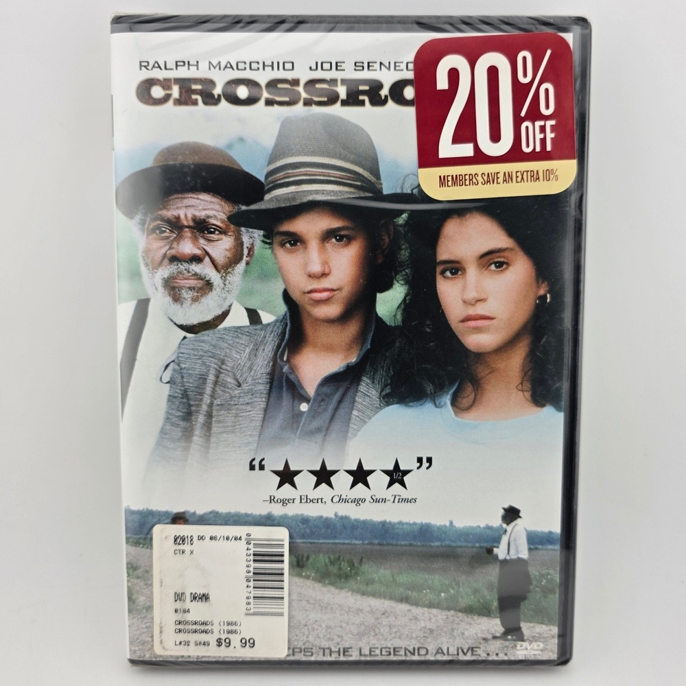 Columbia Pictures Crossroads DVD 1986 Ralph Macchio Blues Drama New Sealed